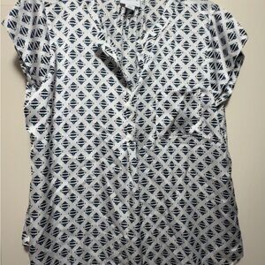 Geometric Print Women's Top